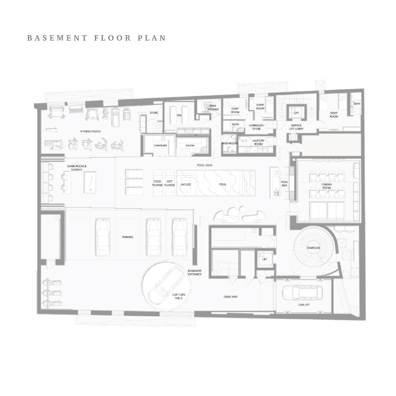 Basement Floor plan