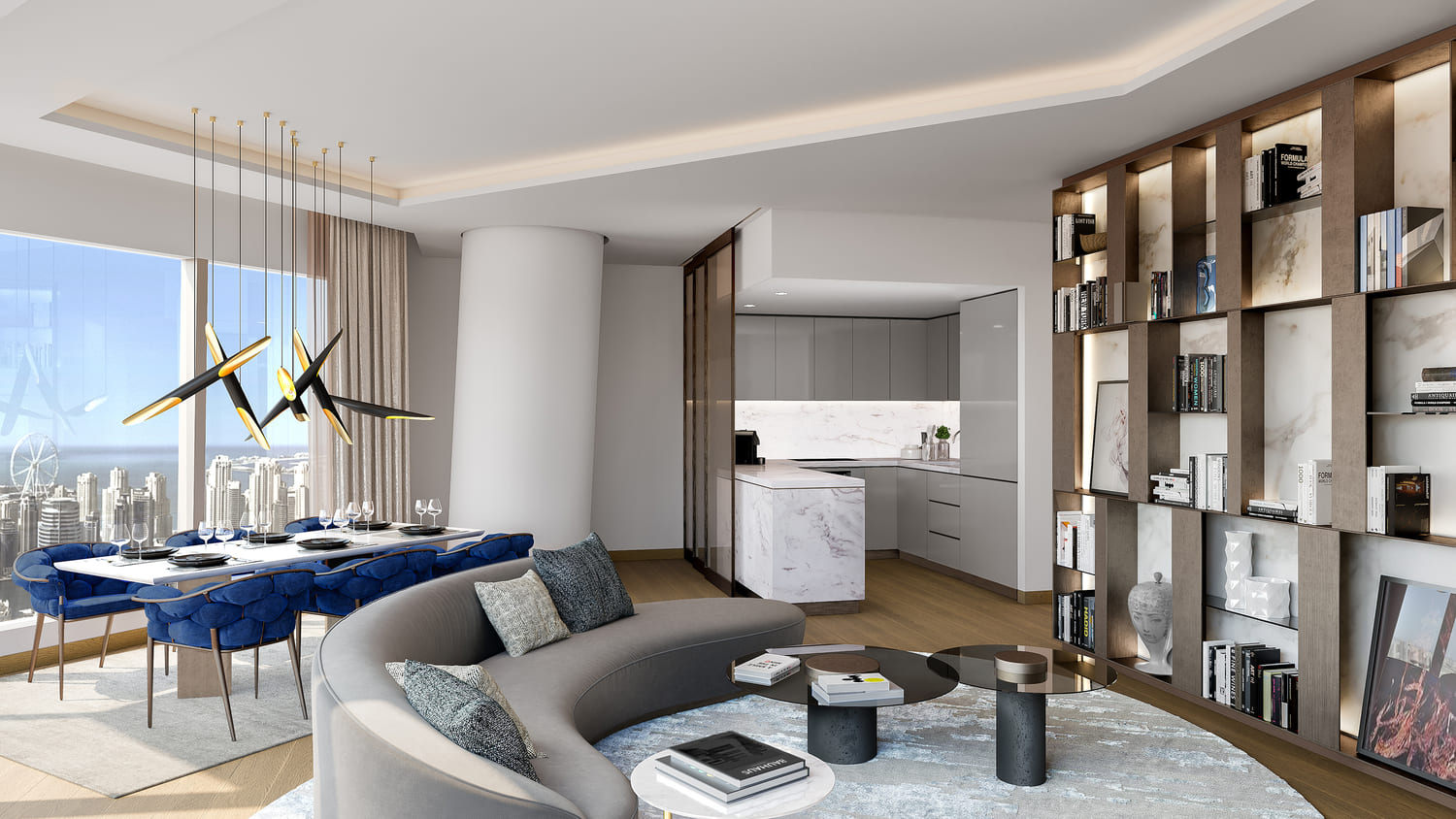 Uptown Tower interior 2