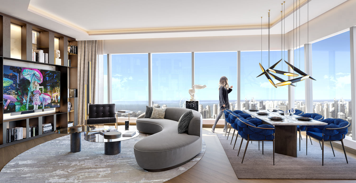 Uptown Tower interior 3