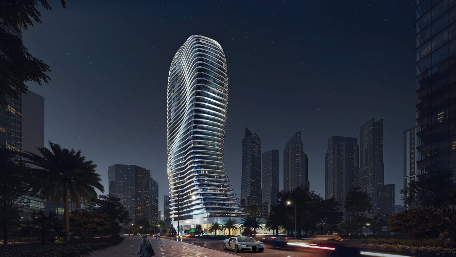 Bugatti Residences by Binghatti architecture 7