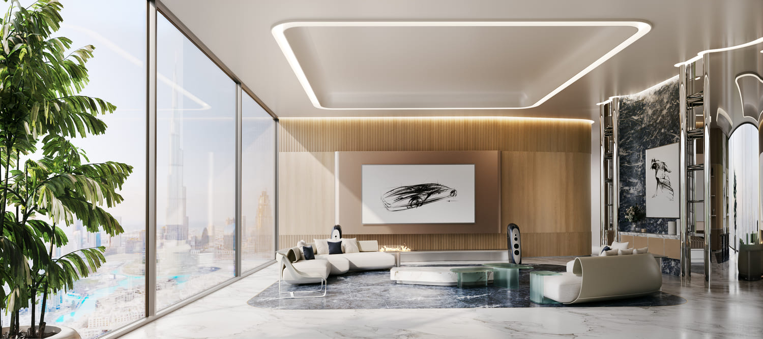 Bugatti Residences by Binghatti interior 7