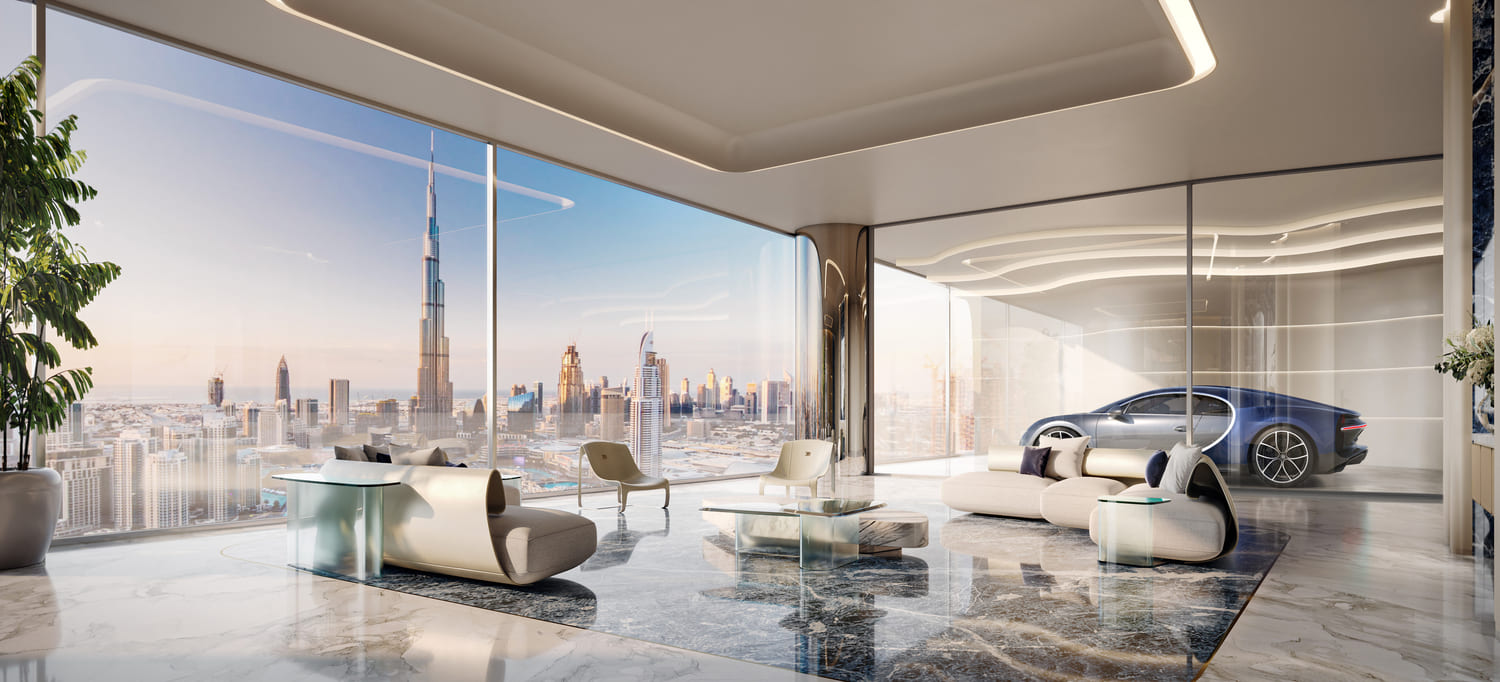 Bugatti Residences by Binghatti interior 2