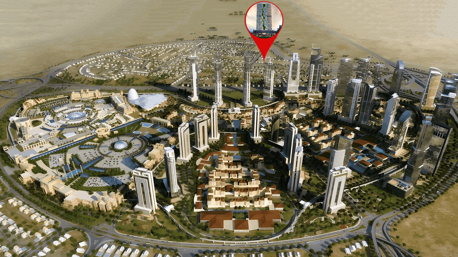 Samana Barari Lagoons master plan 1