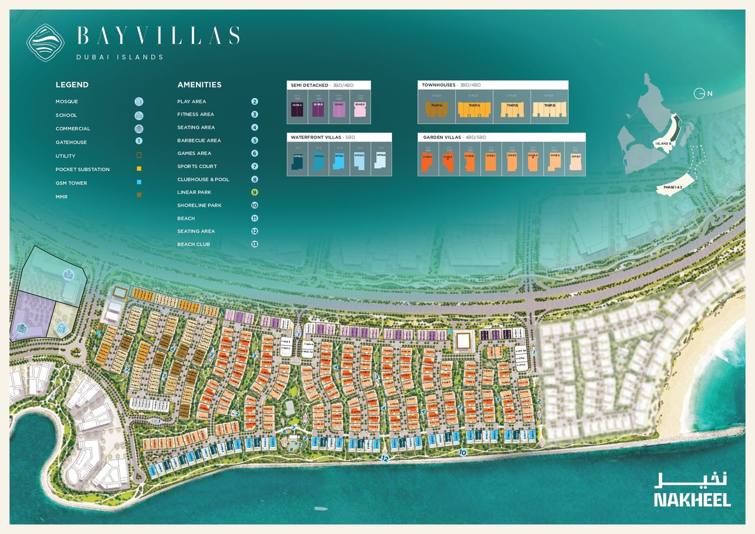 Bay Villas master plan 1