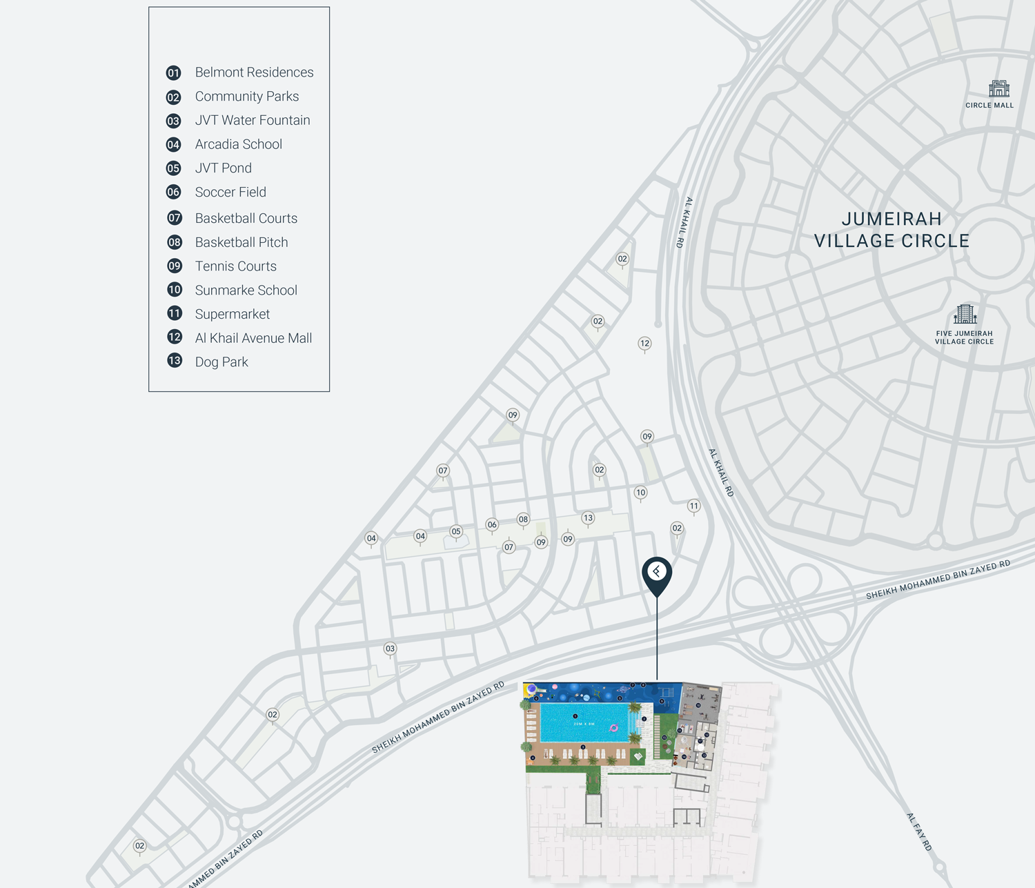 Belmont Residences master plan 1