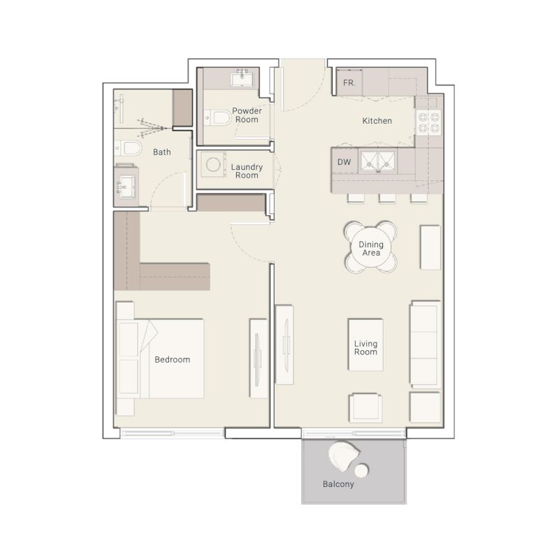Apartments plan