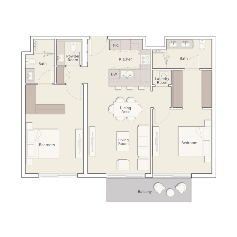 Apartments plan
