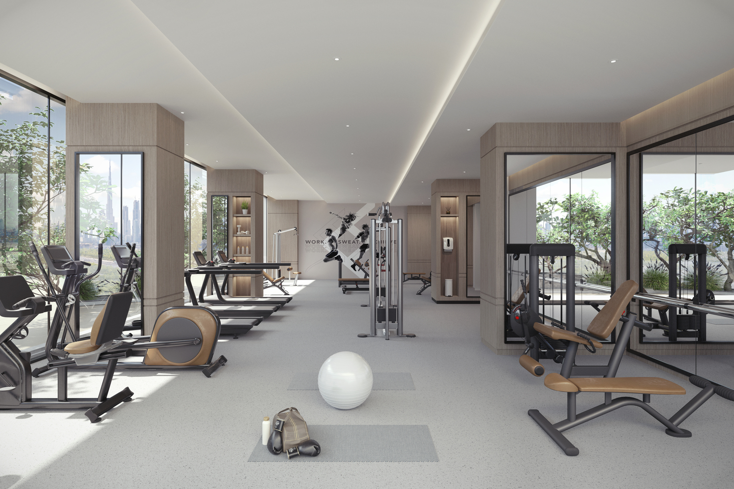 Indoor Fitness Studio amenity image