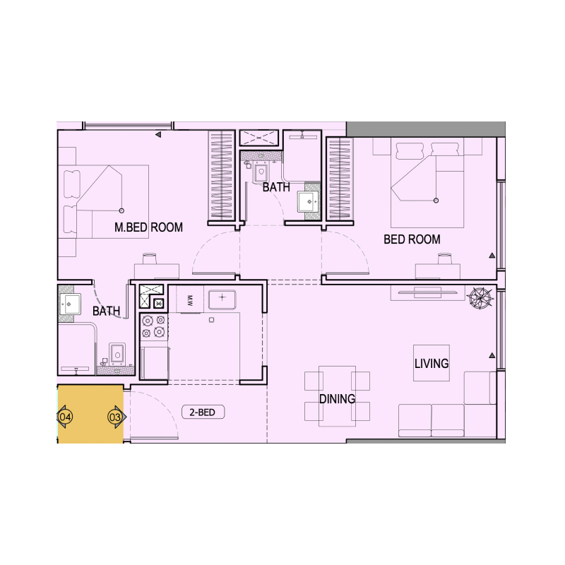 Apartments plan