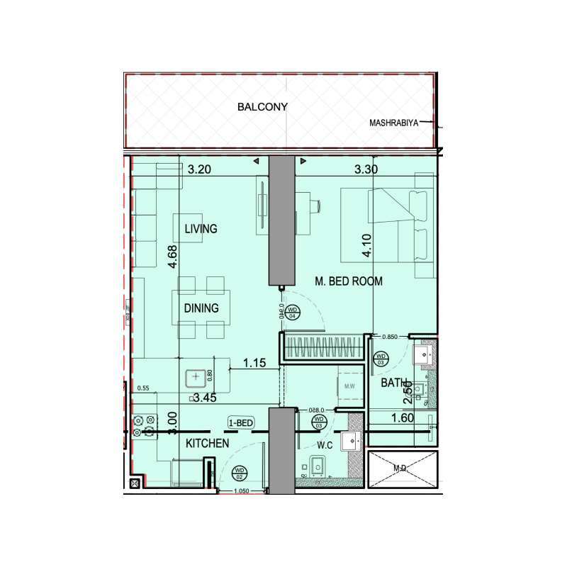 Apartments plan