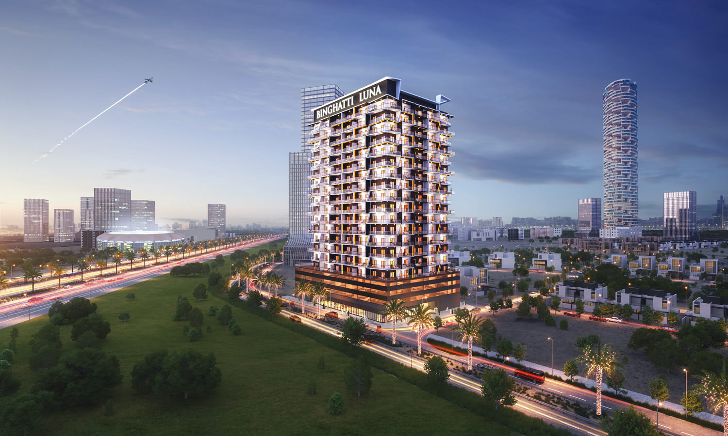 Binghatti Luna architecture 2