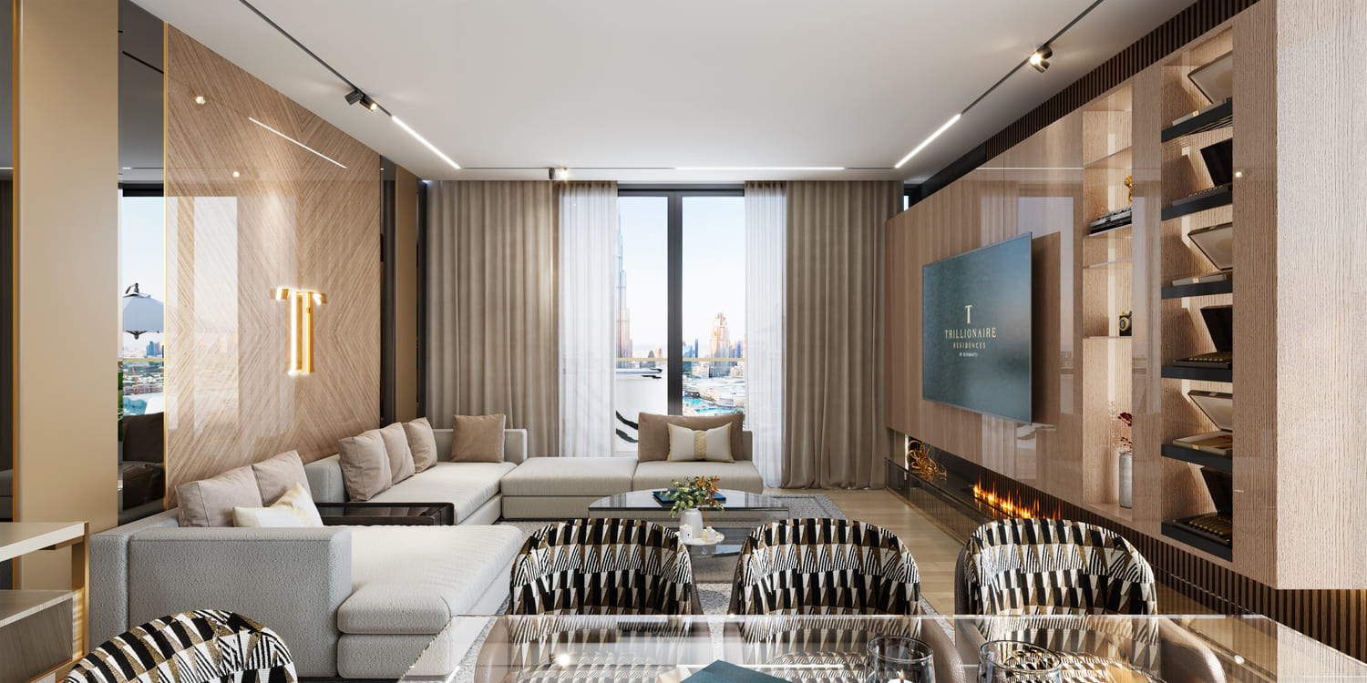 Trillionaire Residences interior 1