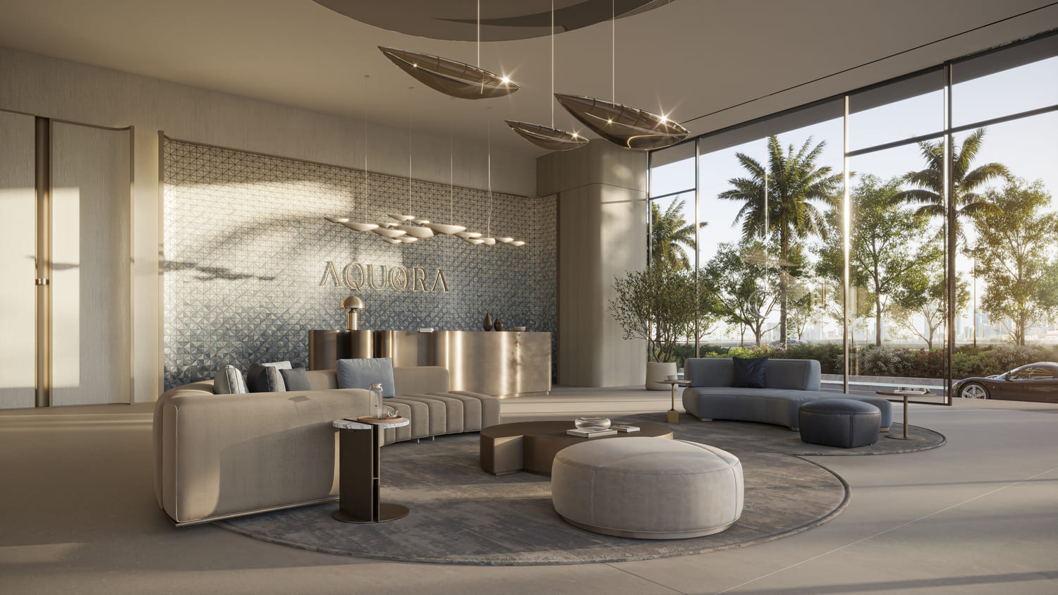 Aquora by Casa Vista Development lobby 2