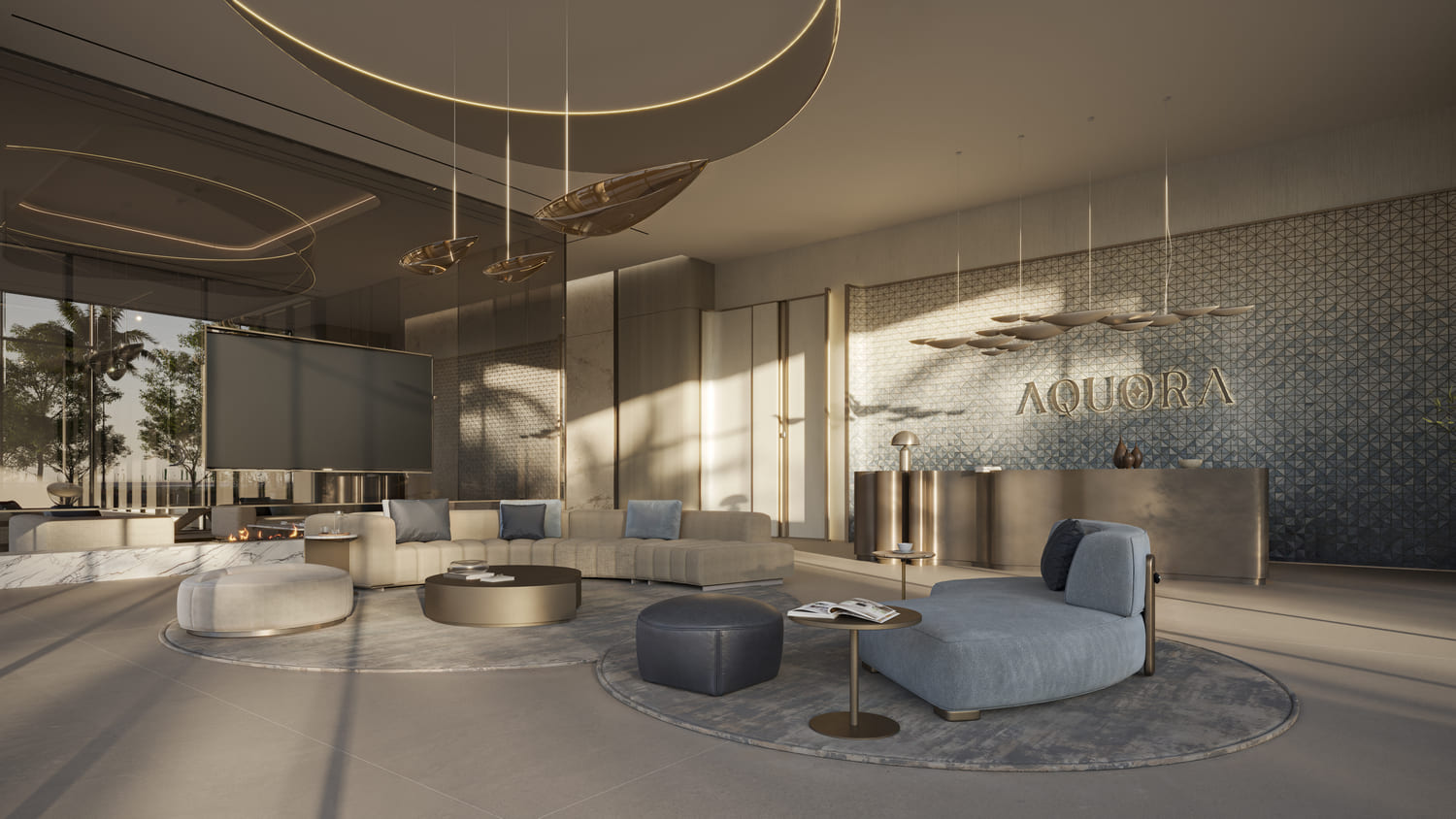 Aquora by Casa Vista Development lobby 1