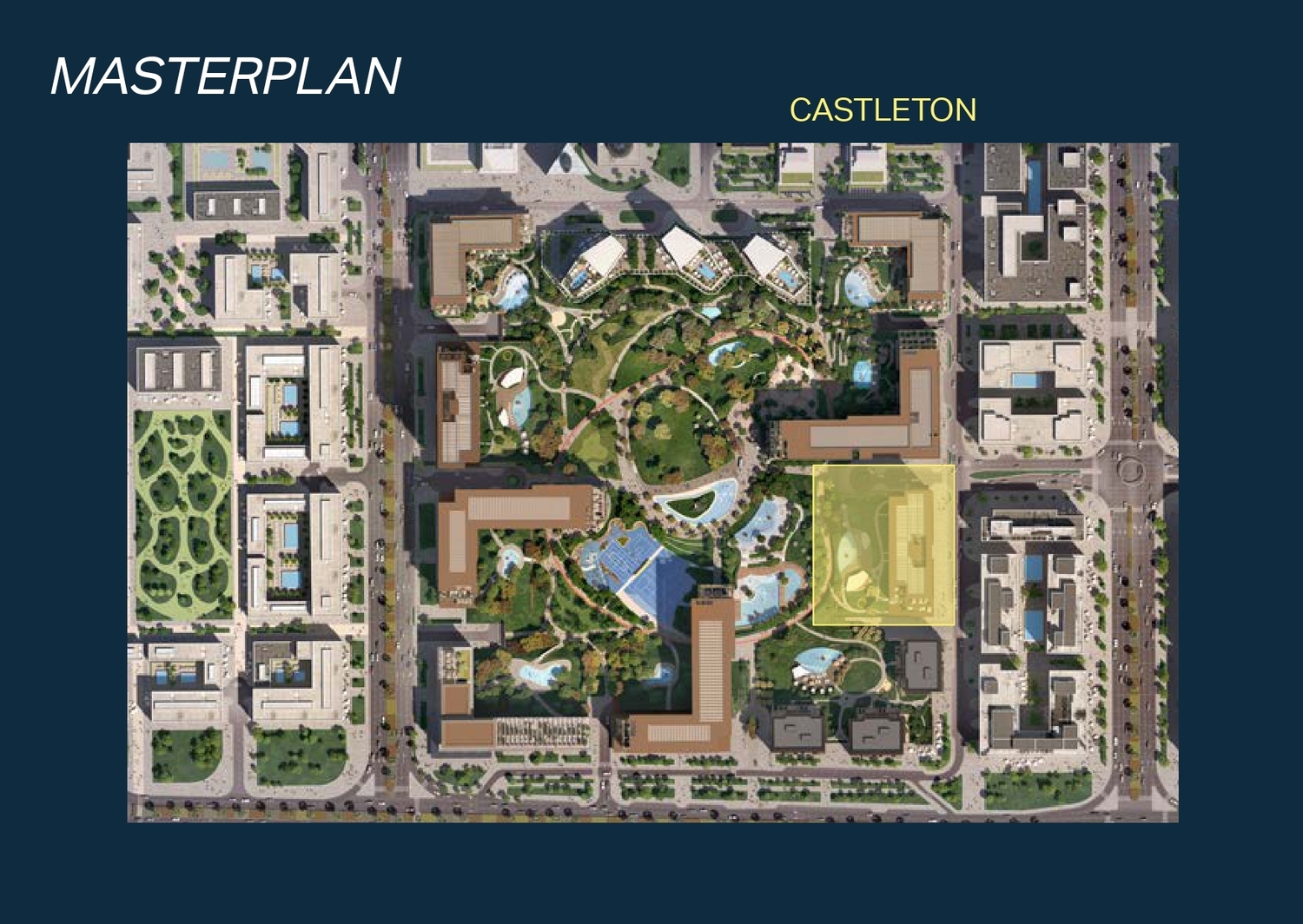 Castleton at Central Park master plan 1