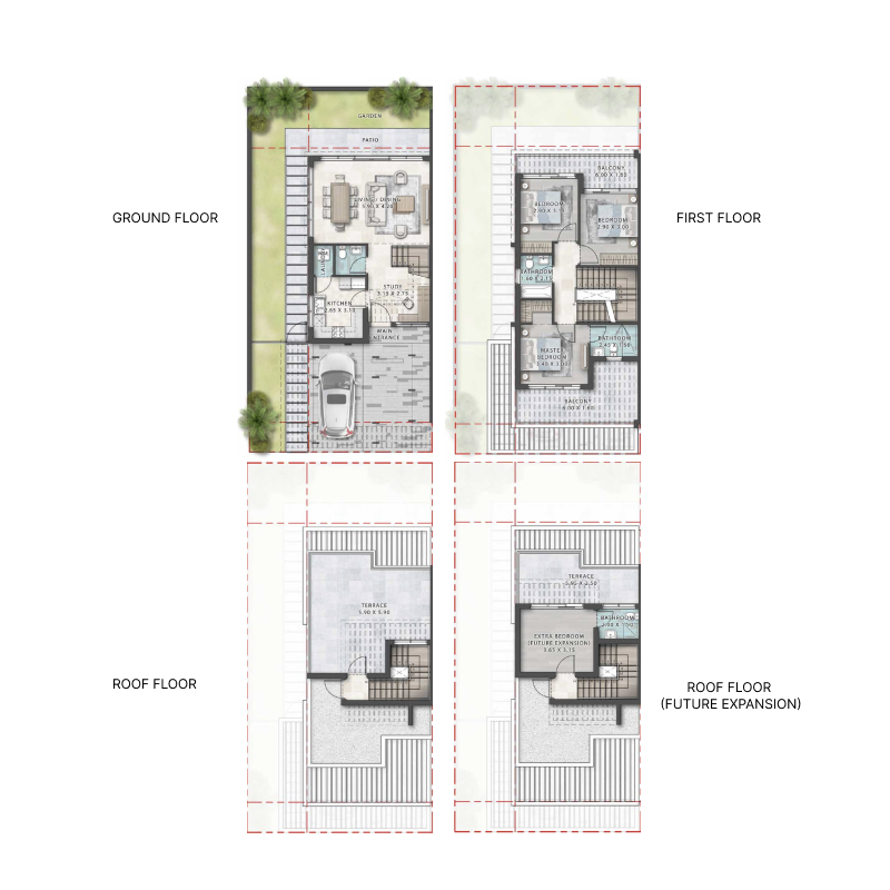 4 bedroom plan