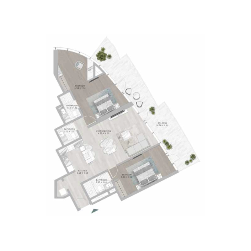 Apartments plan