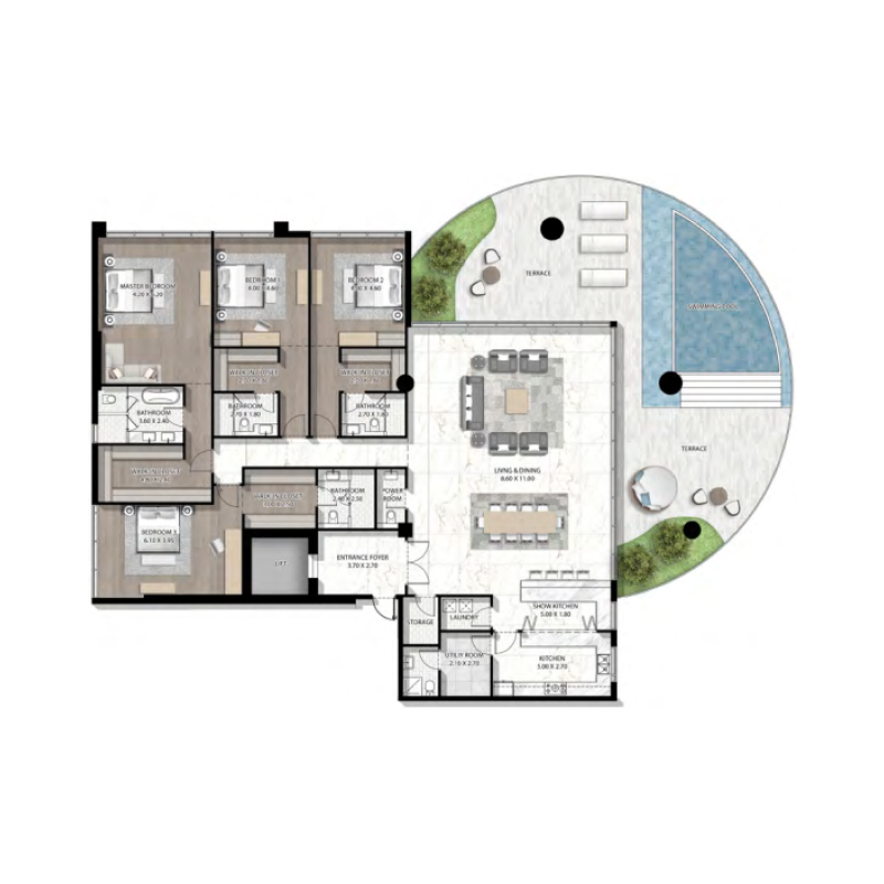 Apartments plan