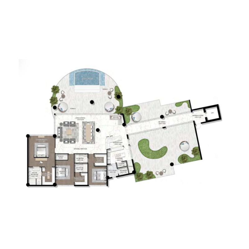 Apartments plan