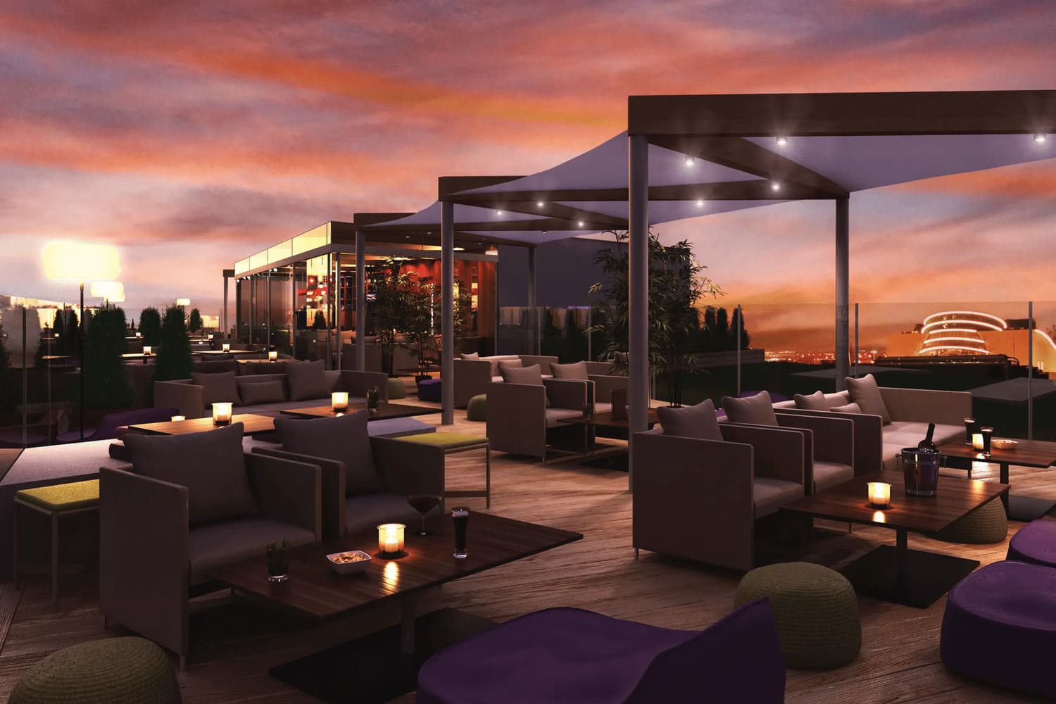 Rooftop Lounge Area amenity image