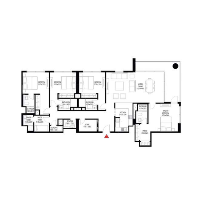 Apartments plan