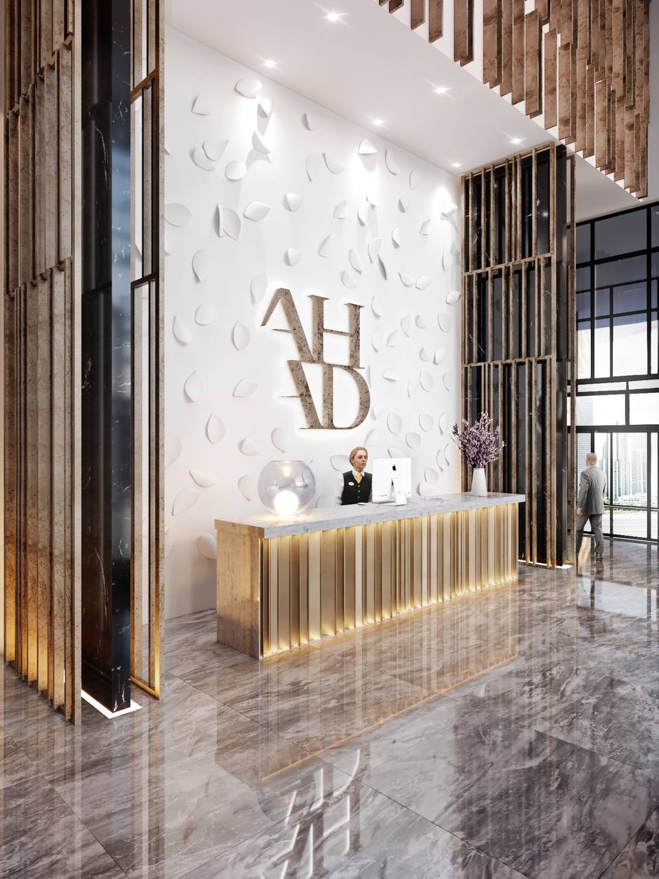 Ahad Residences lobby 2