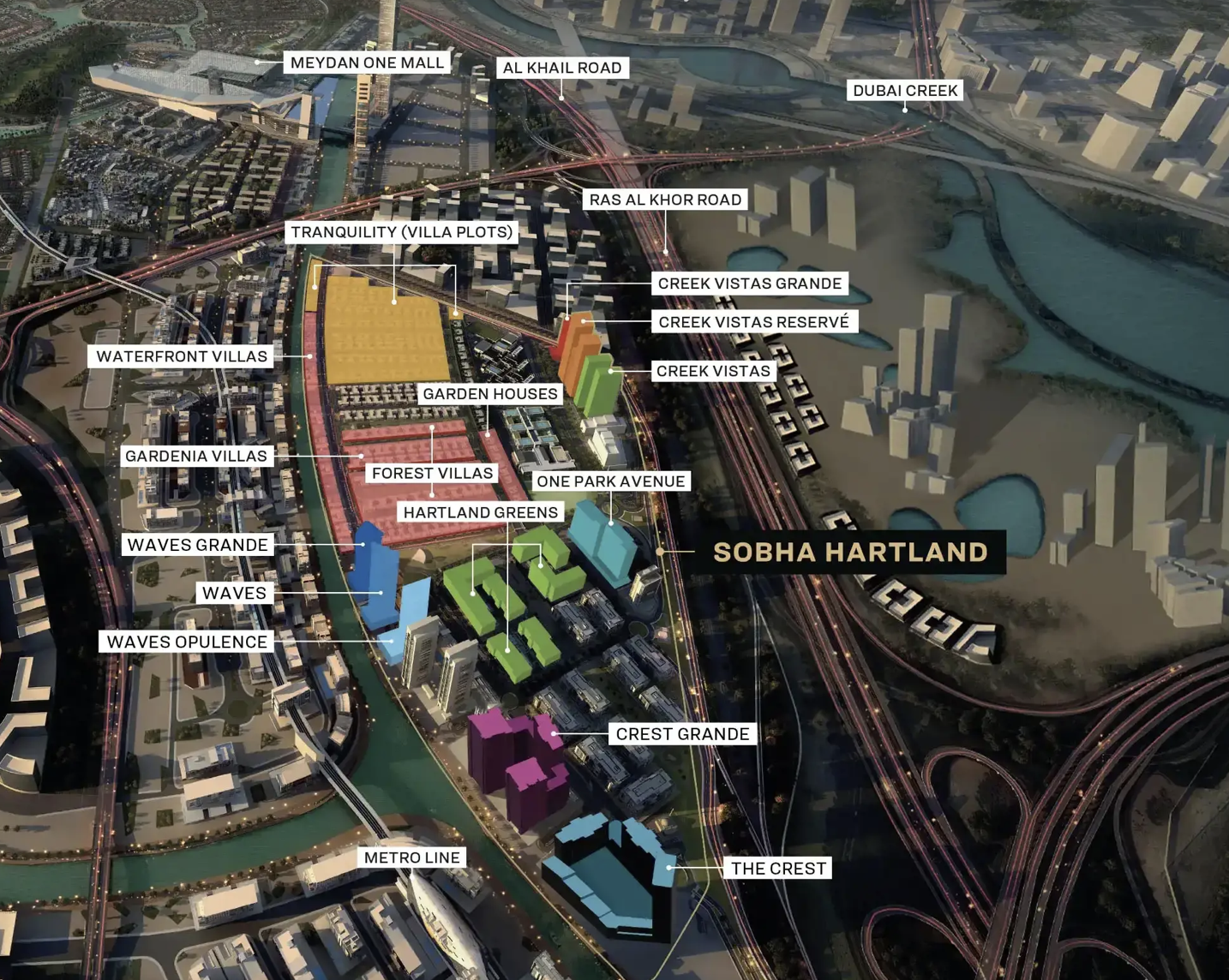 The Crest master plan 1