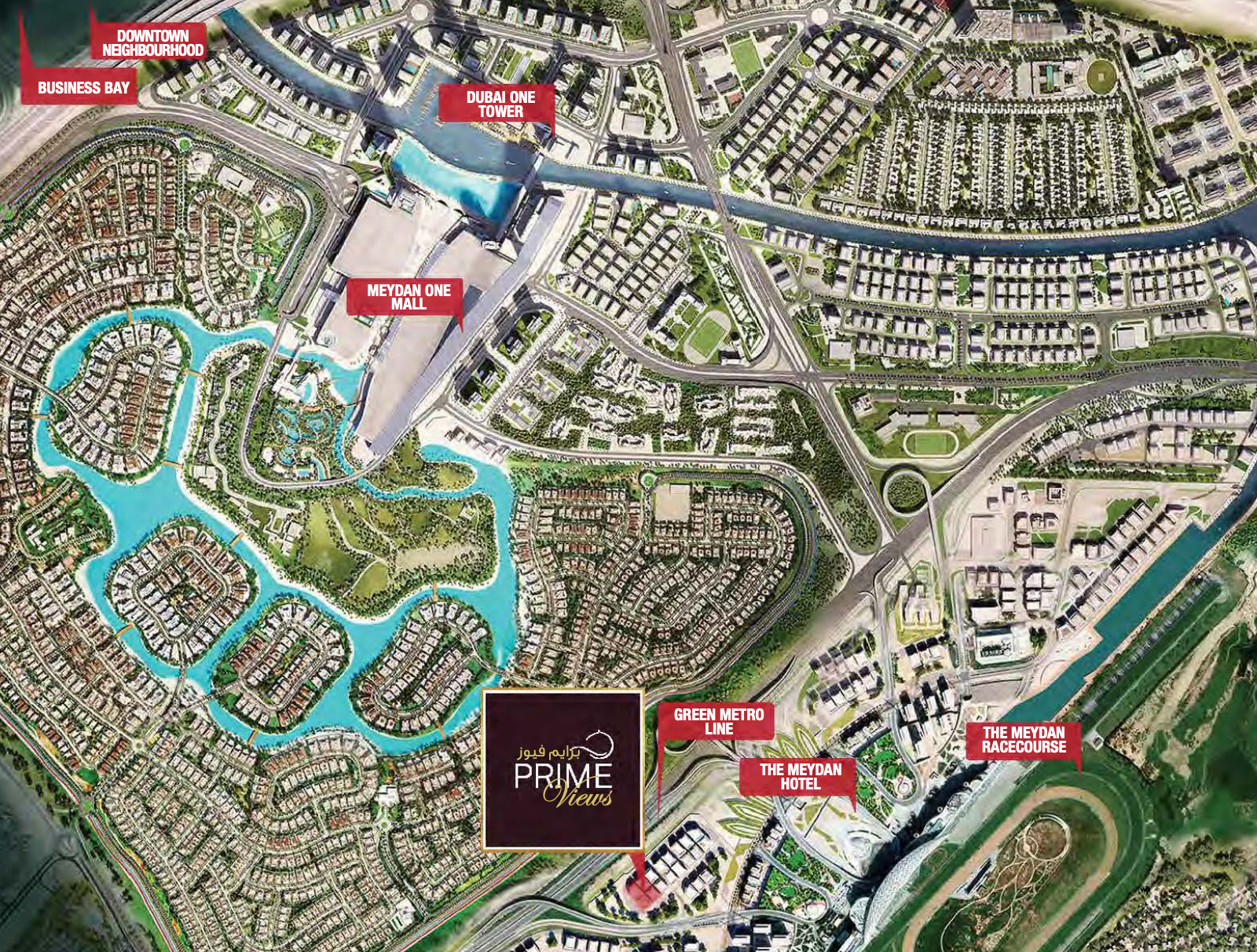 Prime View in Meydan master plan 1