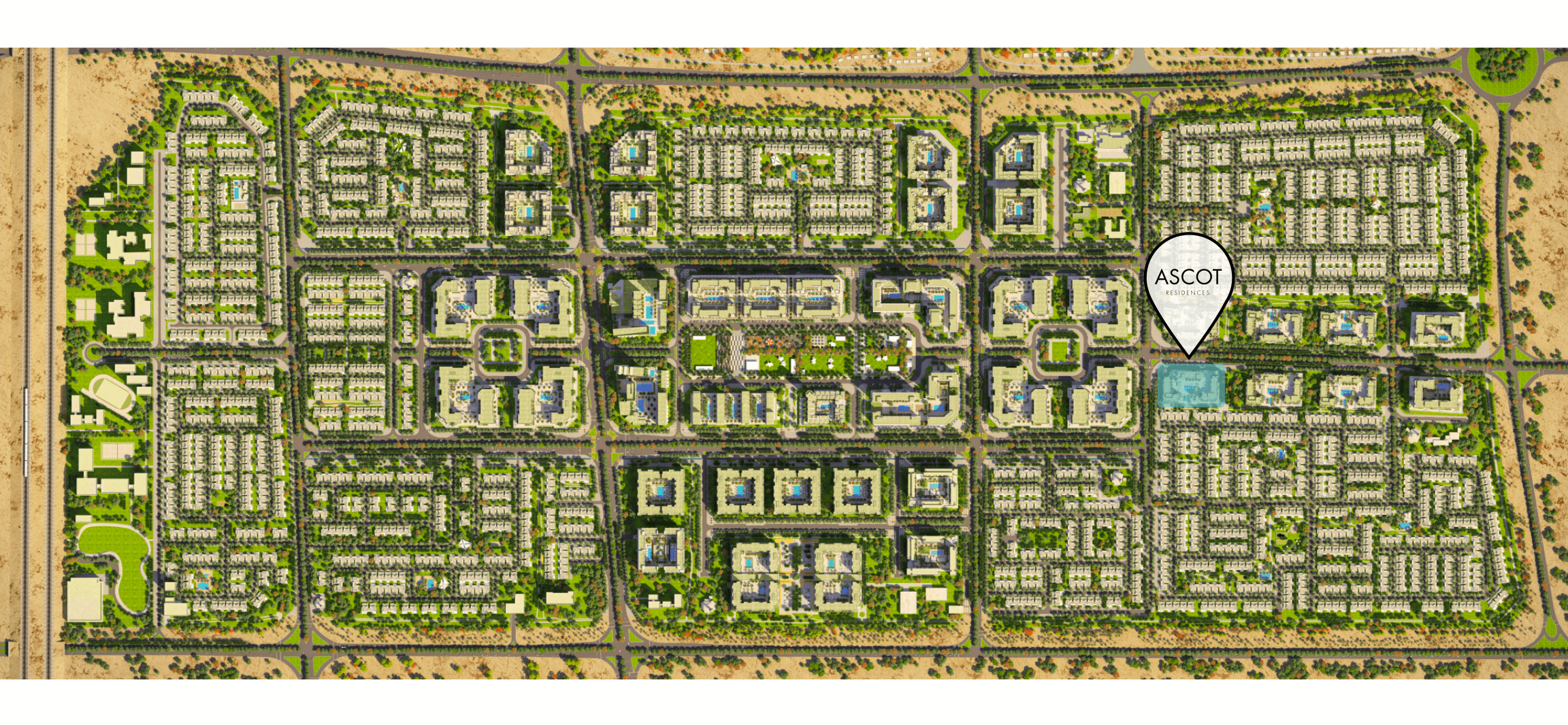 Ascot Residences master plan 1