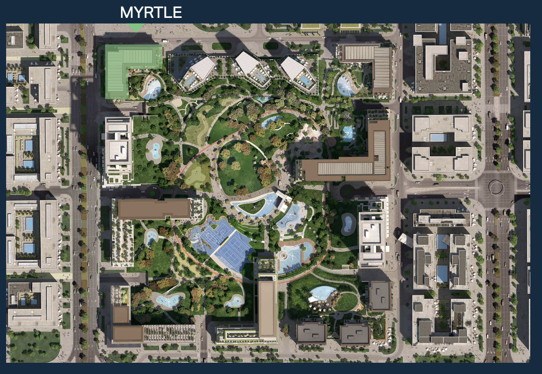 Myrtle Central Park master plan 1