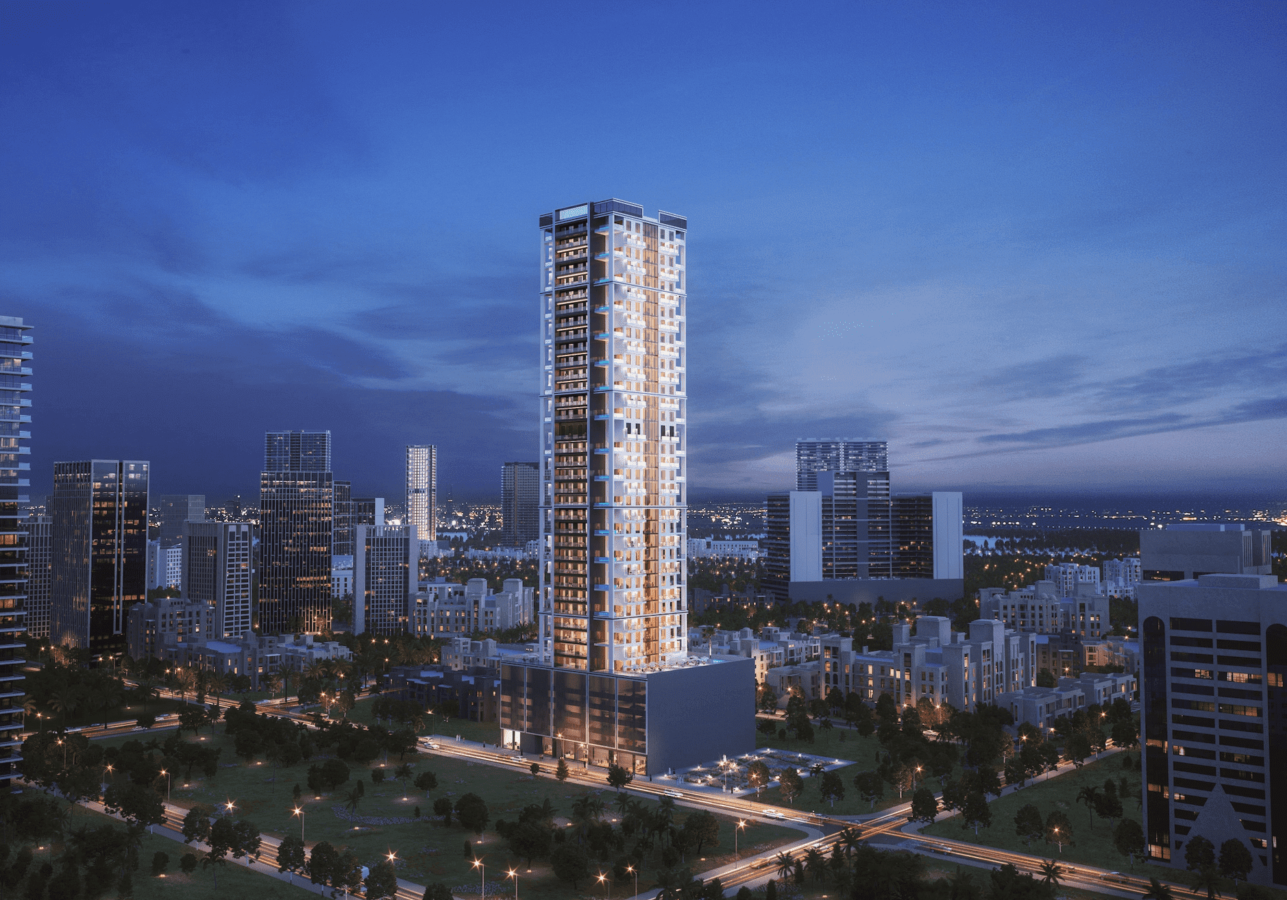 Binghatti Gardenia architecture 2