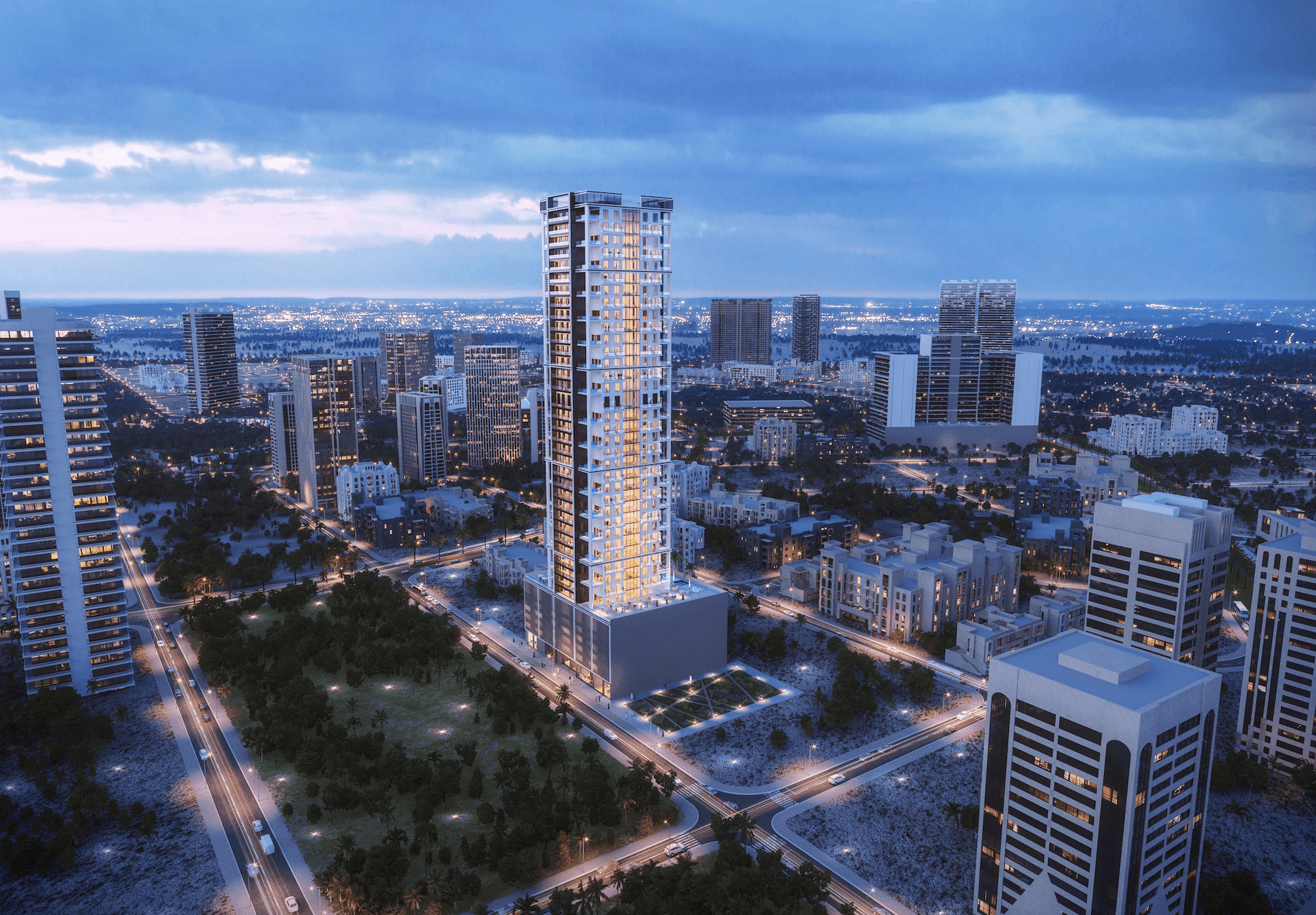 Binghatti Gardenia architecture 4