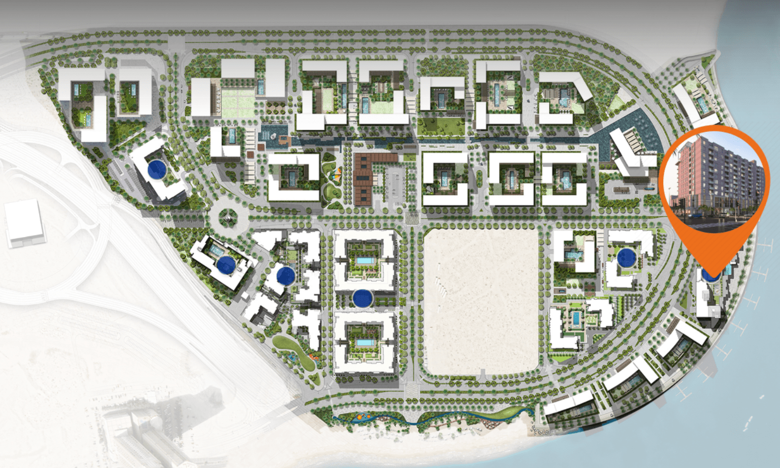 Crystal Residences Tower 2 master plan 1