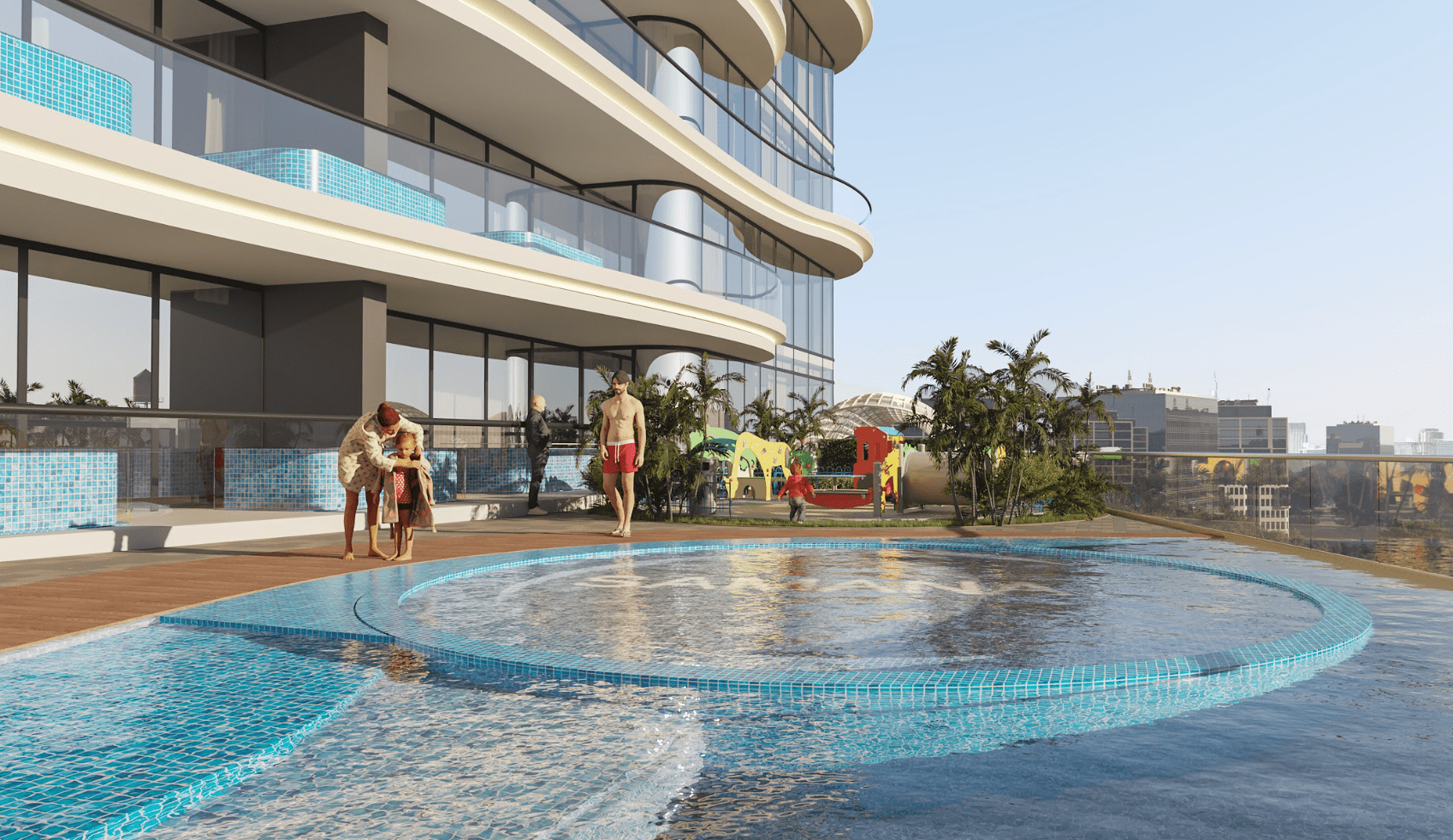 Splash pool for kids amenity image