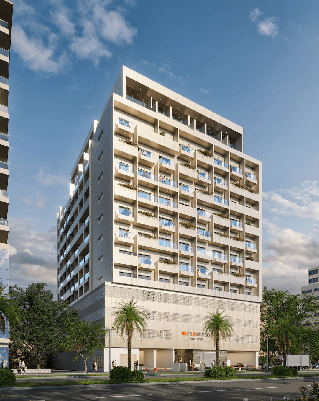 Uniestate Prime Tower architecture 5