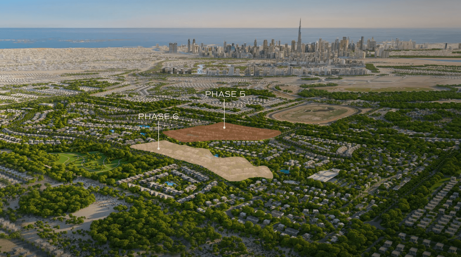 Nad Al Sheba Garden Phase 5, 6 master plan 1