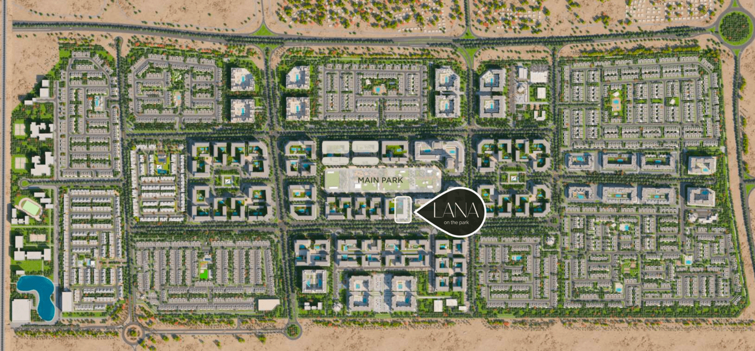 Lana on the Park master plan 1