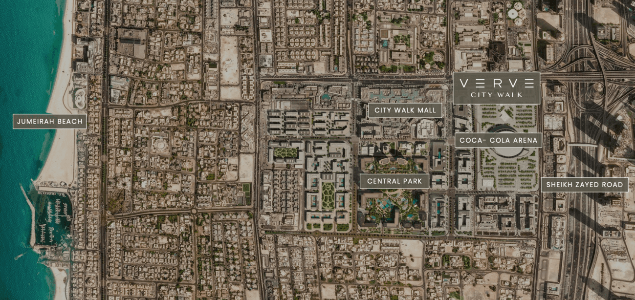 Verve City Walk master plan 1