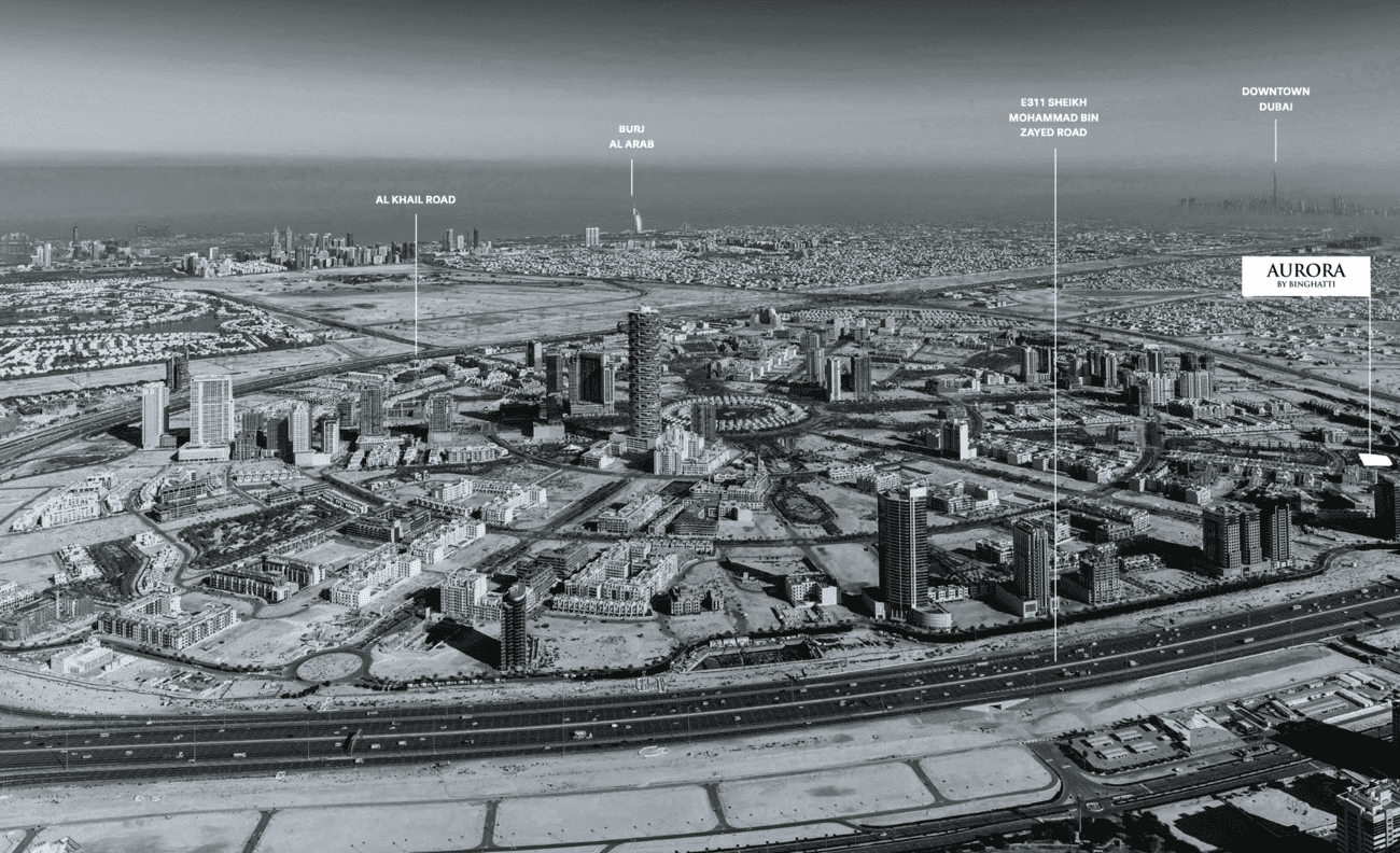 Aurora by Binghatti master plan 1