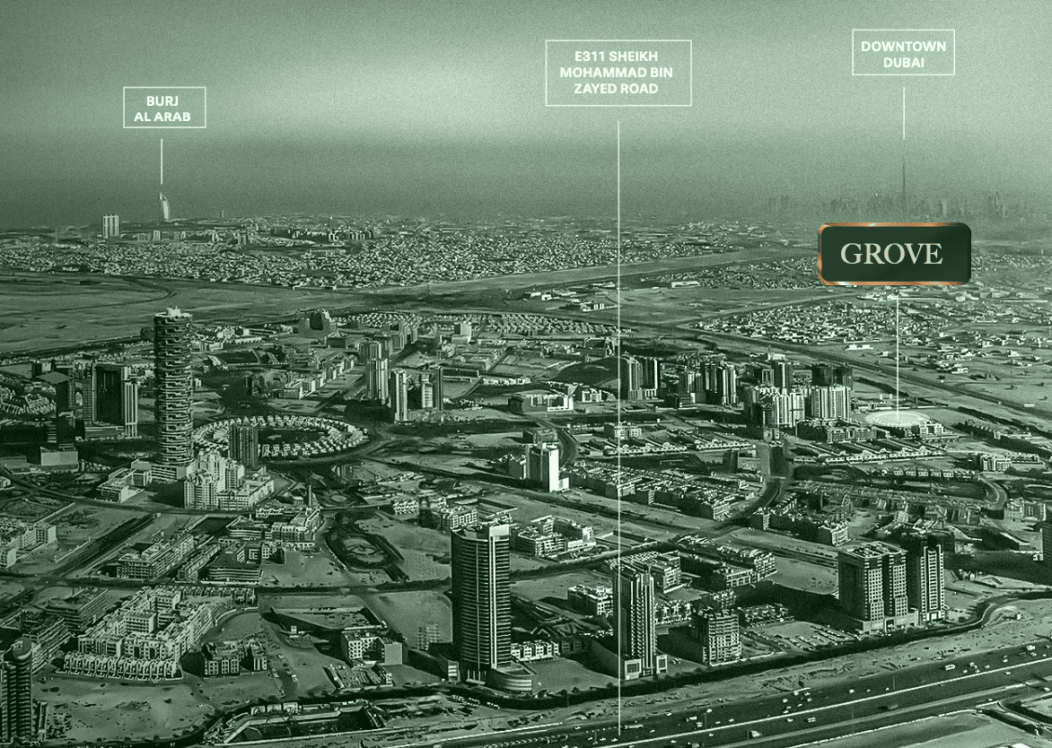 Binghatti Grove master plan 1