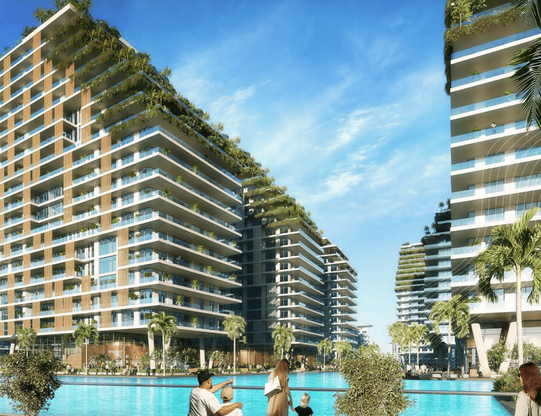 Azizi Venice Buildings 15 and 16 architecture 2