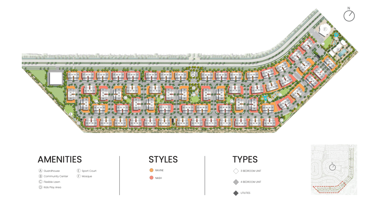 Elva at The Valley master plan 1