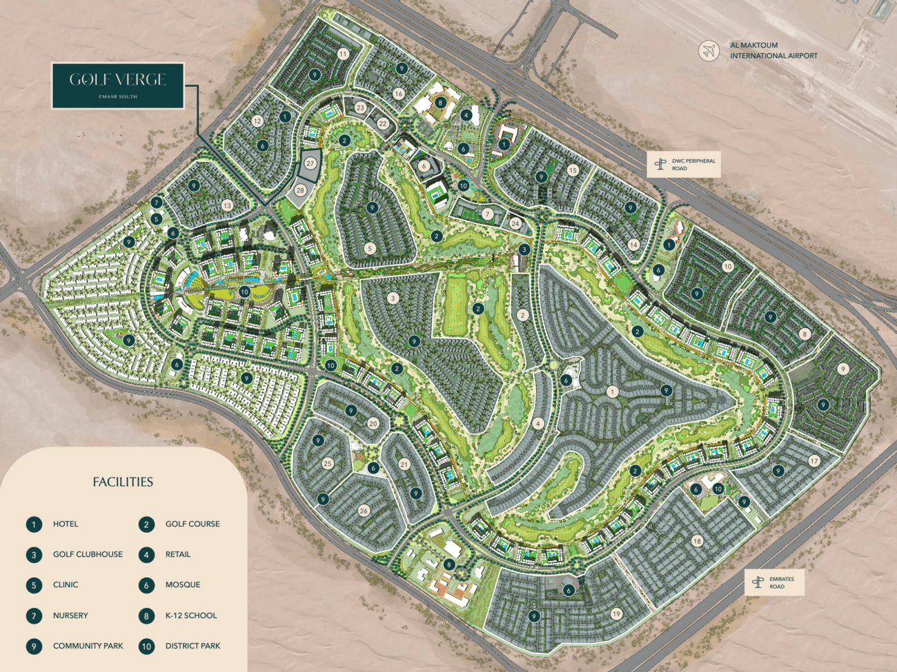 Golf Verge master plan 1