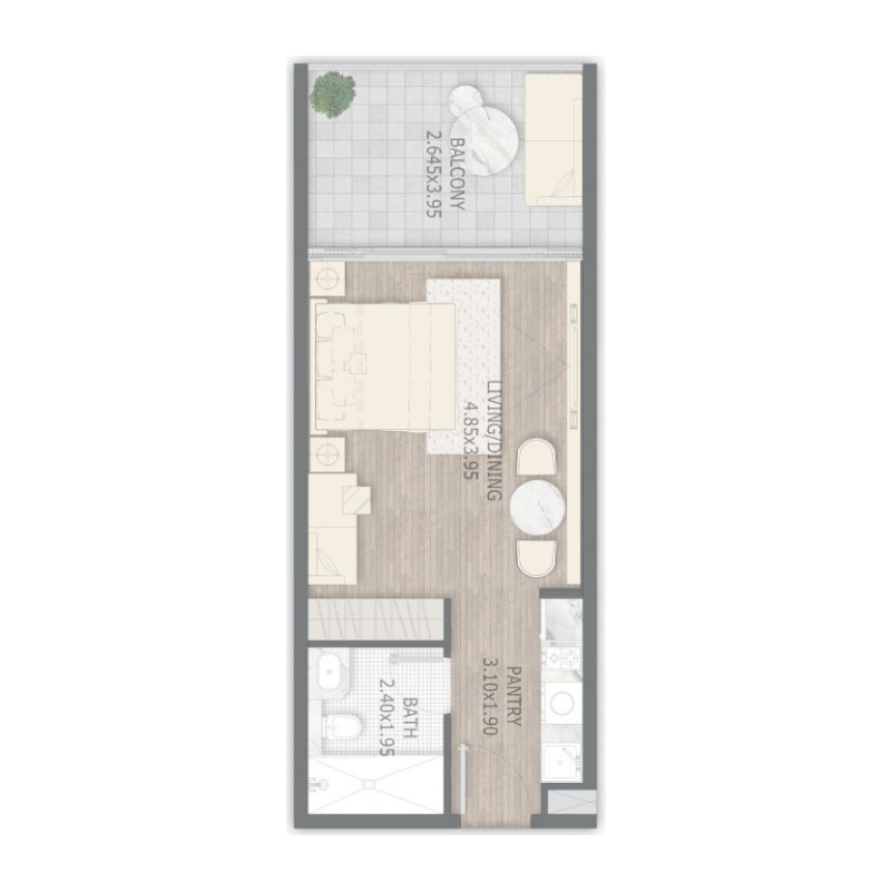 Apartments plan
