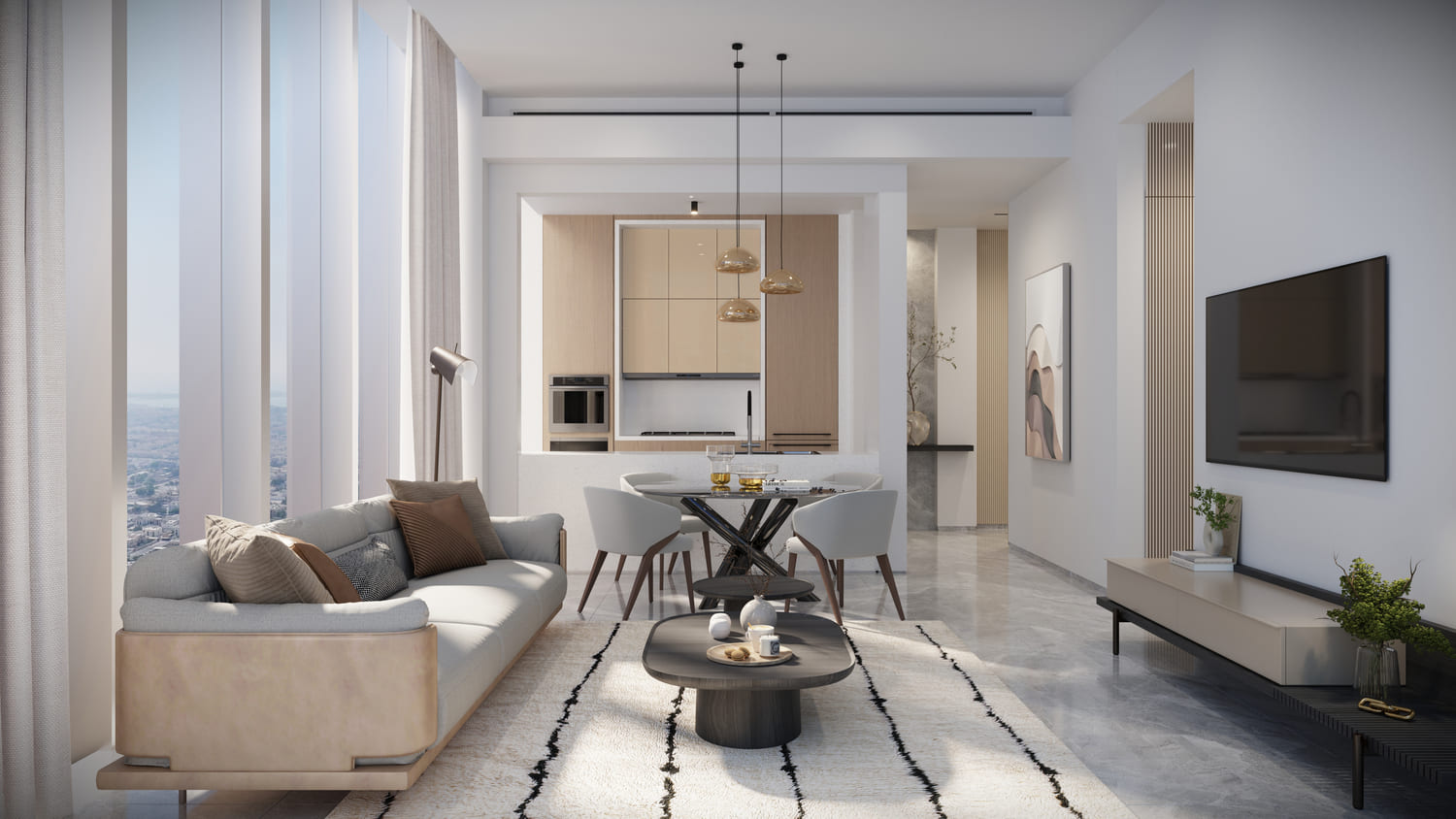 DIFC Heights Tower interior 1