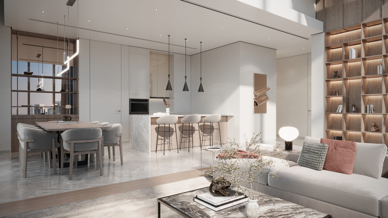 DIFC Heights Tower interior 6