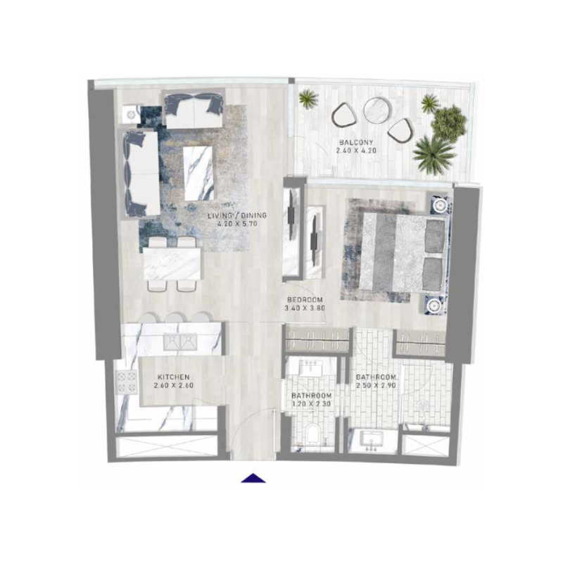 Apartments plan