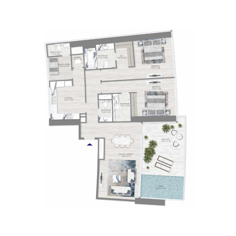Apartments plan