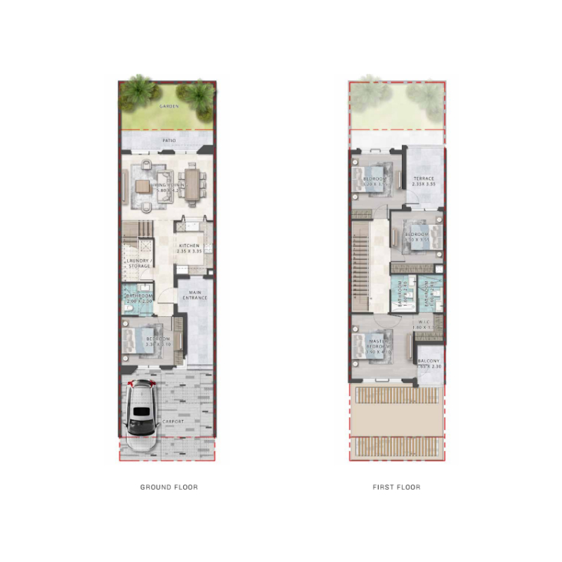 Townhouse plan