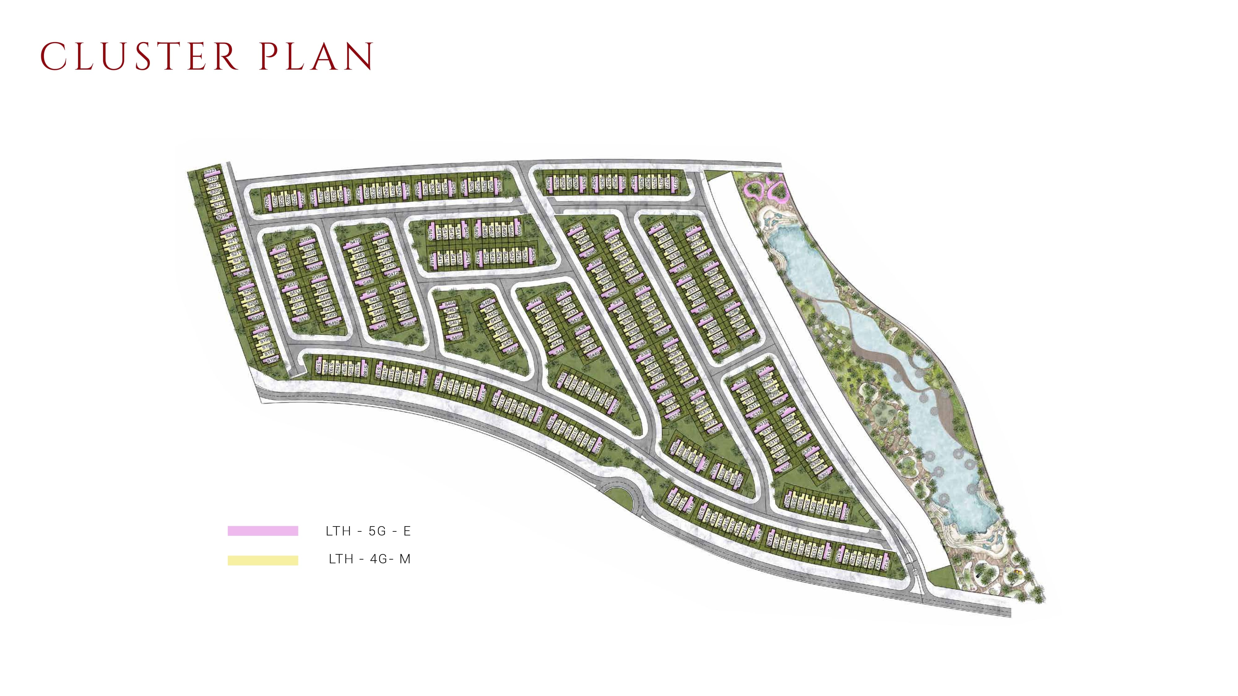 Damac Lagoons Monte Carlo master plan 1